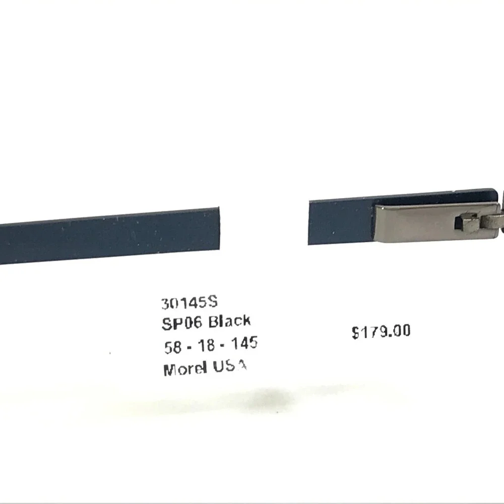 Tech Flex Large Eyeglasses Frames 30145S SP06 Blue Silver Square 58-18-145